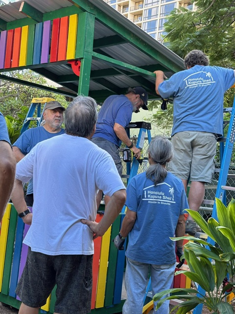 Potting Shed construction